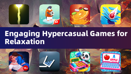 Hypercasual spellen betrekken voor ontspanning