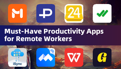 Aplicativos de Produtividade Essenciais para Trabalhadores Remotos