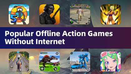 Jogos de Ação Populares Offline Sem Internet