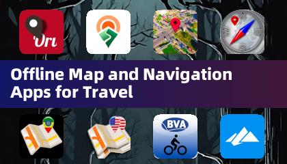 旅行离线地图与导航应用