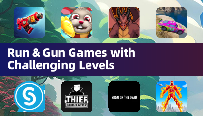 Игры на бег и стрельбу с сложными уровнями